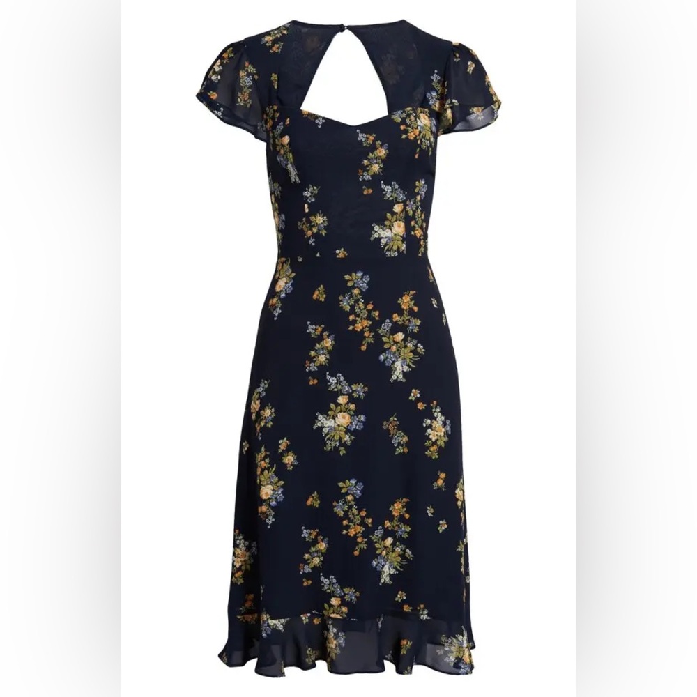 REFORMATION Rosi Sweetheart Neck Dress in Vittoria 10